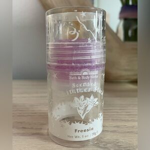 Vintage Bath & Body Works Freesia Scented Shimmer Stick